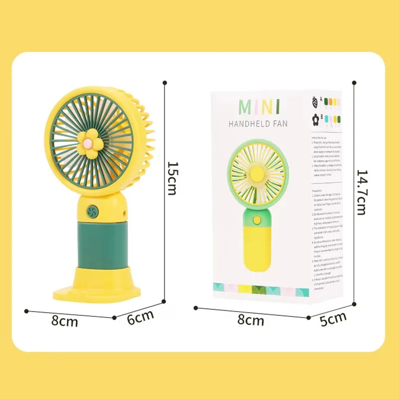 Portable Rechargeable Mini Table Fan for Home & Office product image 6