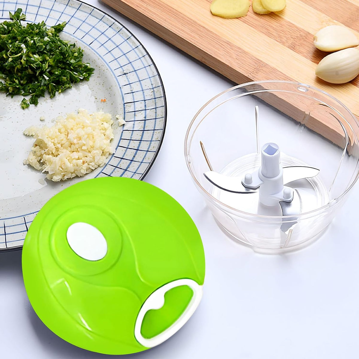 Manual Hand Pull Vegetable Chopper and Food Processor product image 9