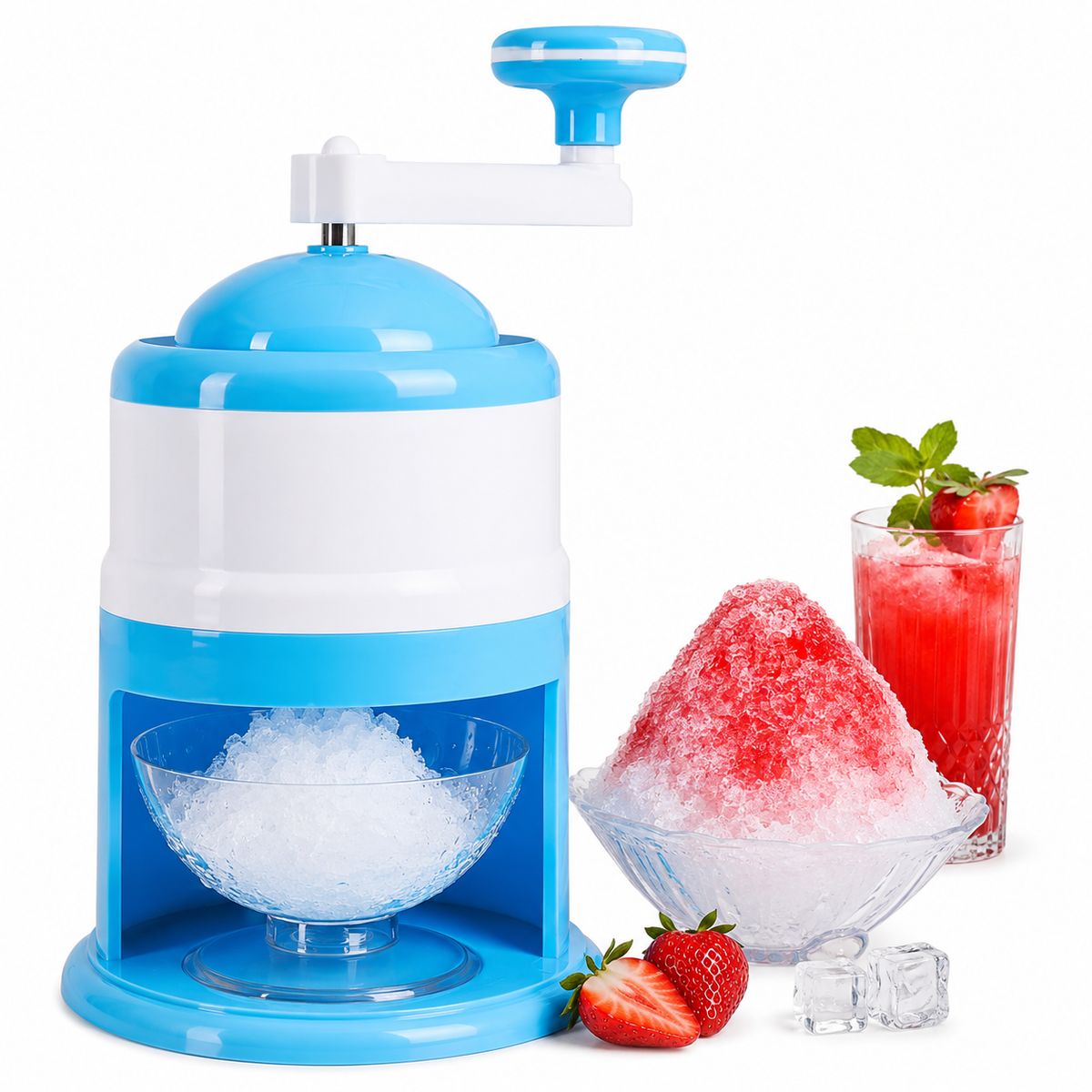 Portable Manual Ice Crusher and Shaved Ice Maker product image 1