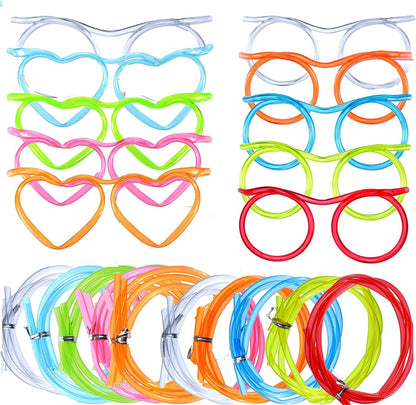 Crazy Glasses Drinking Straws for Kids & Adults product image 7