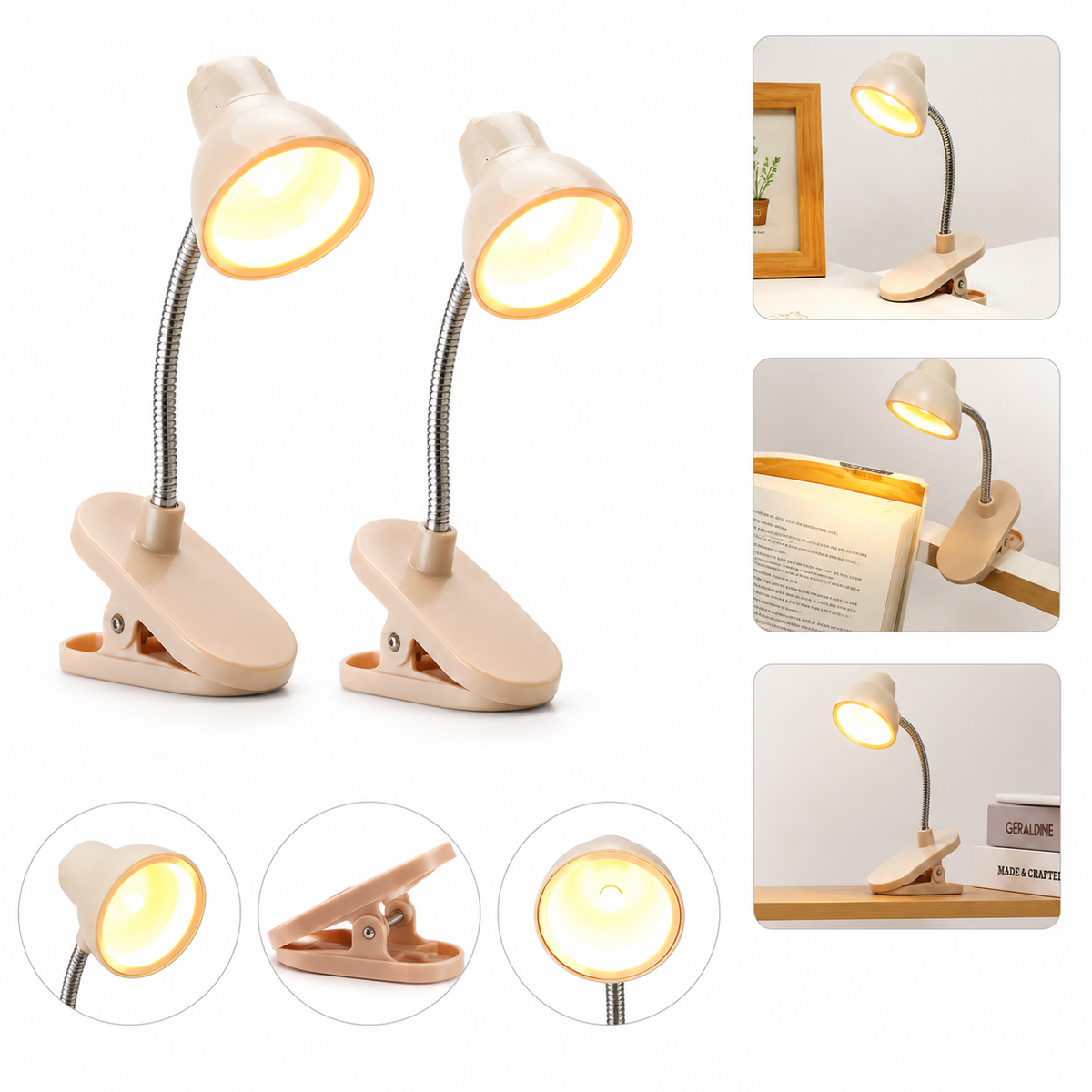 Mini Foldable LED Book Light for Reading product image 2