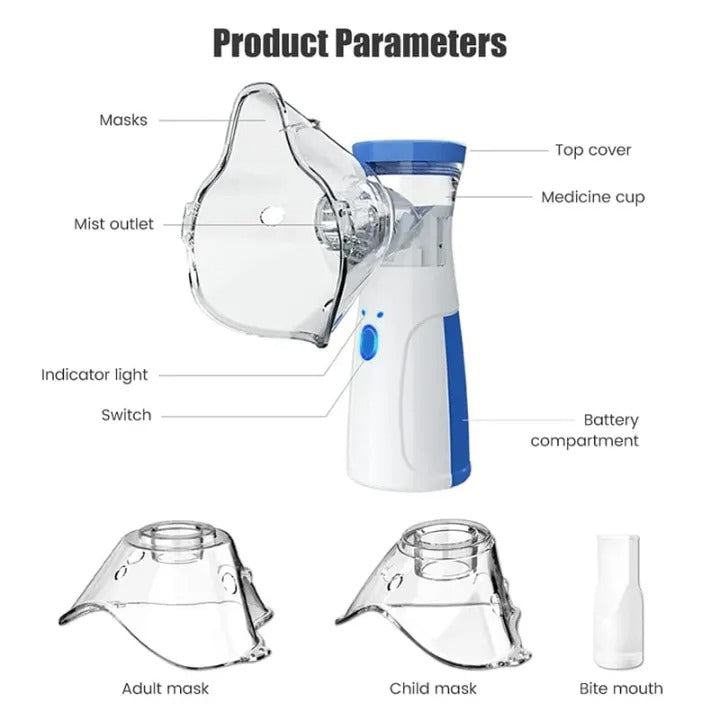 Portable Mesh Nebulizer Machine for Adults and Kids product image 8