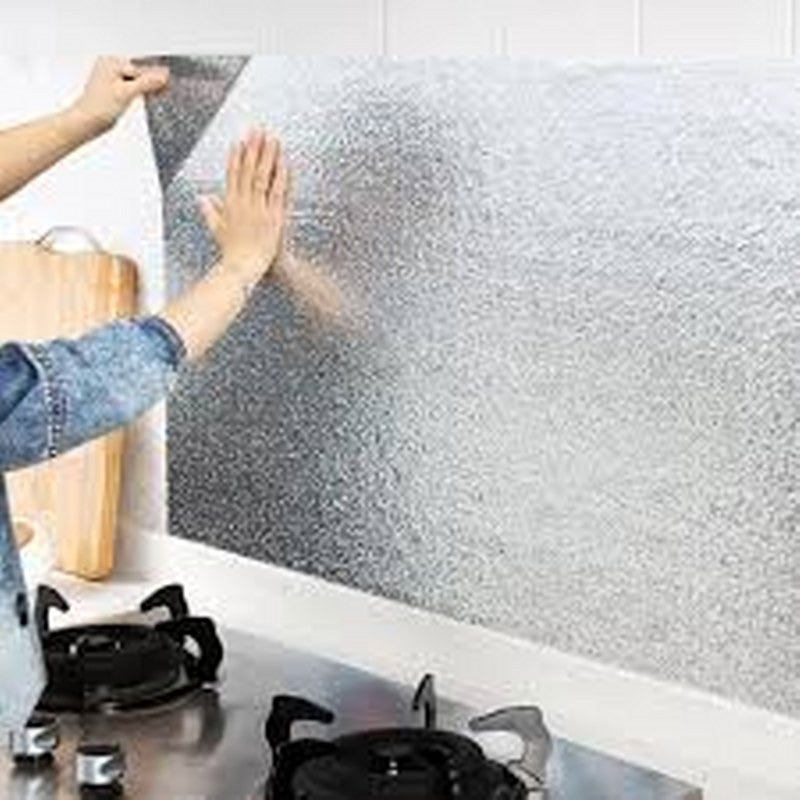 Waterproof Oil-Proof Aluminum Foil Kitchen Wall Sticker product image 7