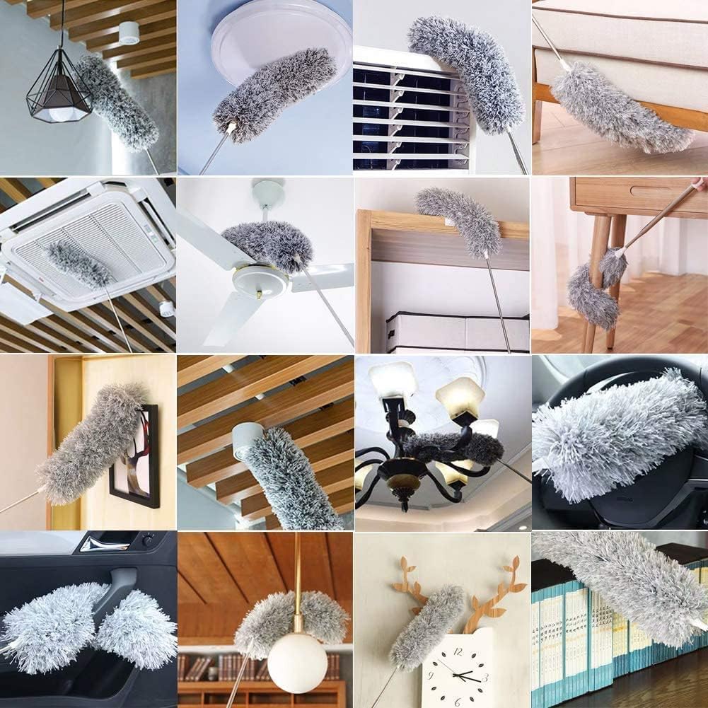 Flexible Fan Cleaning Duster with Long Extendable Rod product image 7