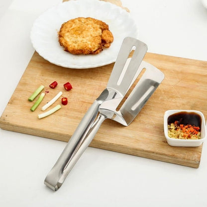 3-in-1 Stainless Steel Cooking Tongs Spatula product image 3