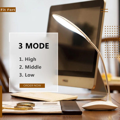 Portable 360° Adjustable LED Desk Lamp with 3 Brightness Levels product image 6