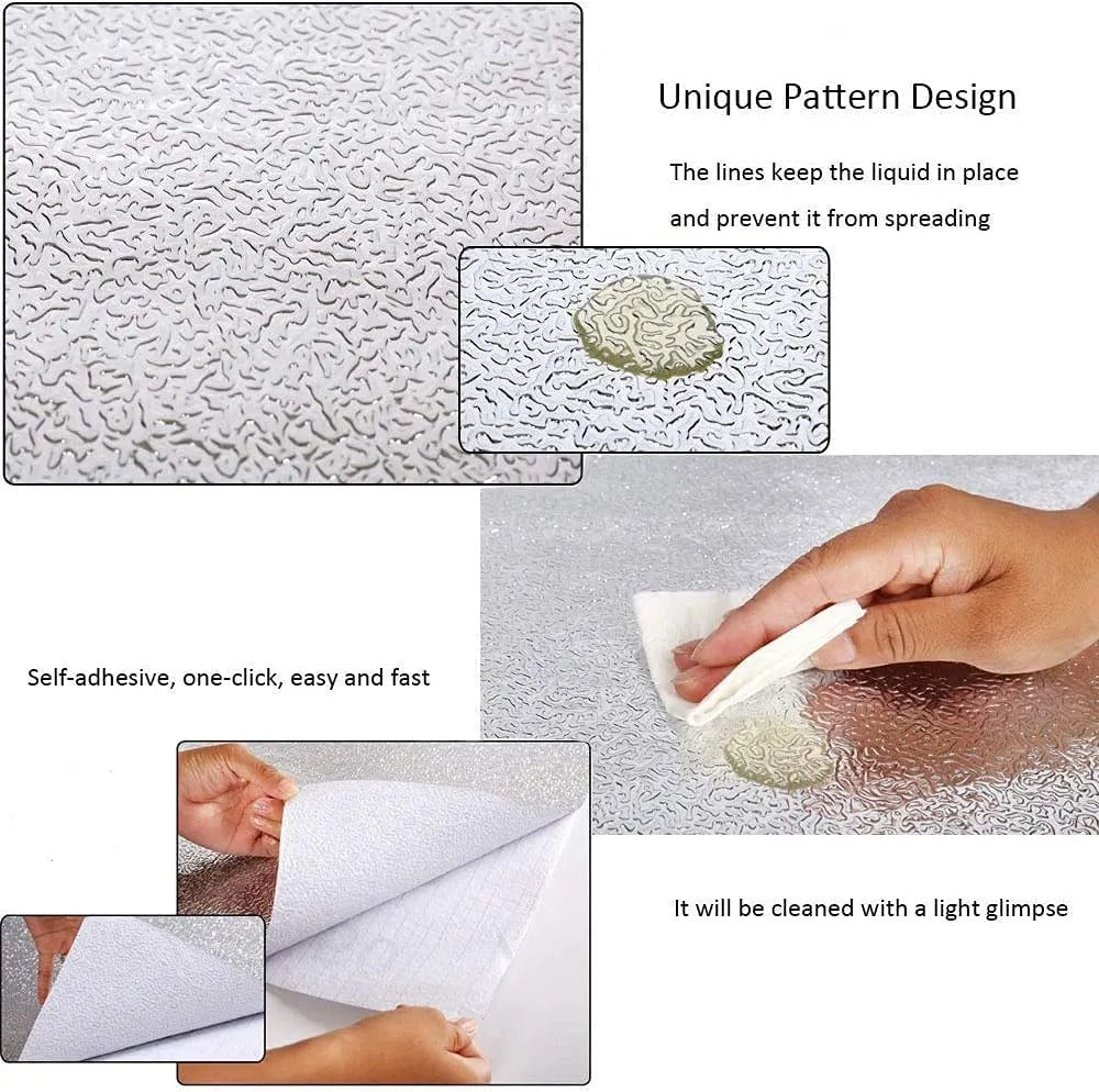 Waterproof Oil-Proof Aluminum Foil Kitchen Wall Sticker product image 3