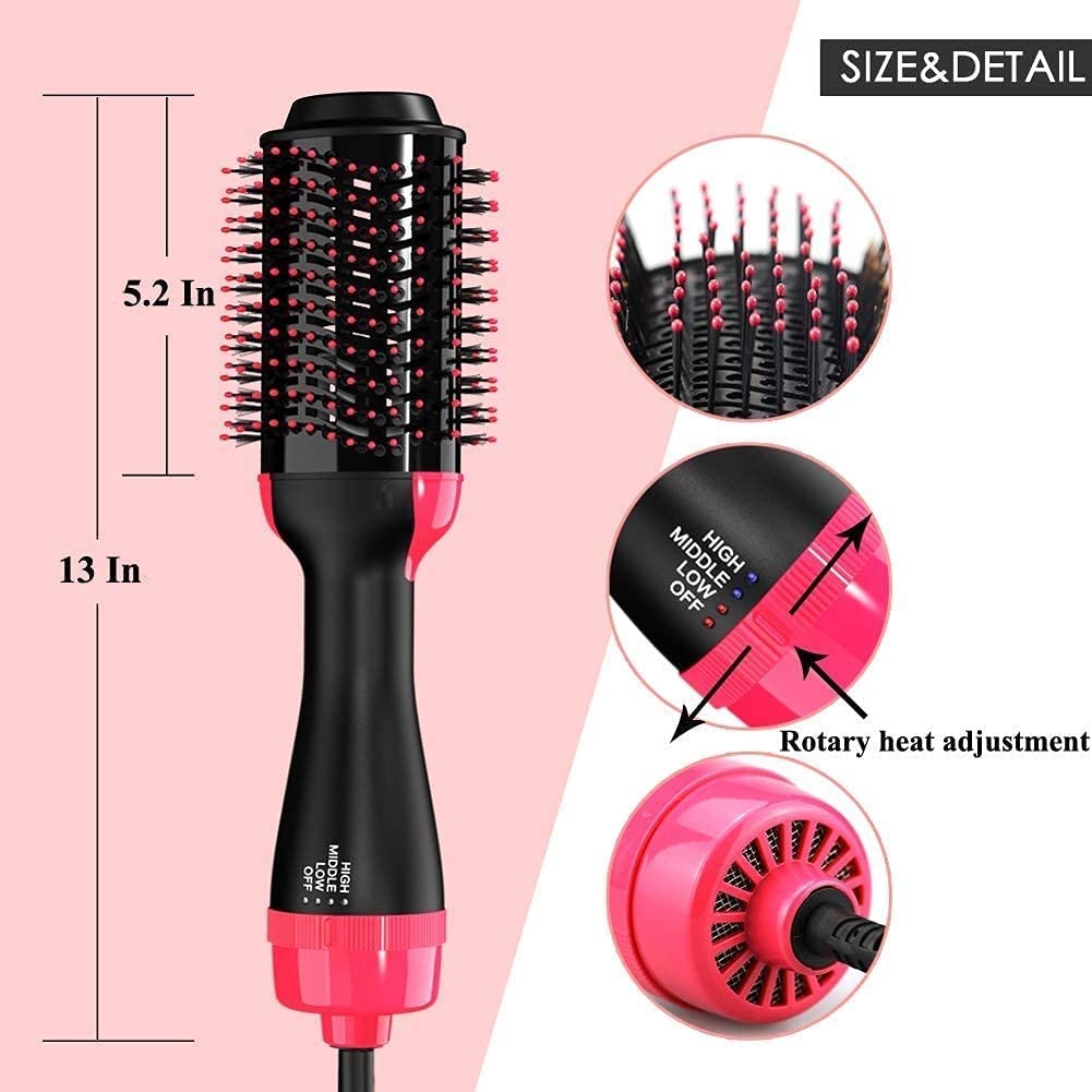 3 in 1 Hot Air Brush Hair Dryer and Styler Volumizer product image 4