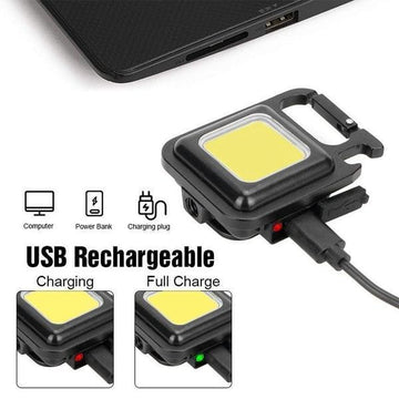 (🎁Hot Sale- 49% OFF) Multifunctional Keychain Rechargeable Light - Gadget 360